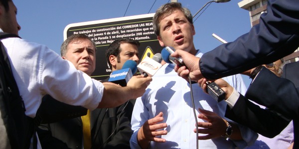 Para mejorar tiempos de viaje de usuarios, ma帽ana parte construcci贸n de corredor del transporte p煤blico en Las Rejas