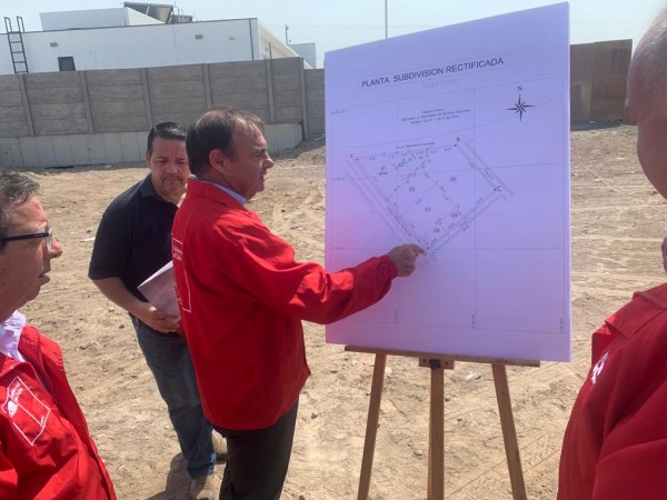 Ministro(s) de Transportes y Telecomunicaciones visita terreno donde se construirá la Unidad Operativa de Control de Tránsito de Arica