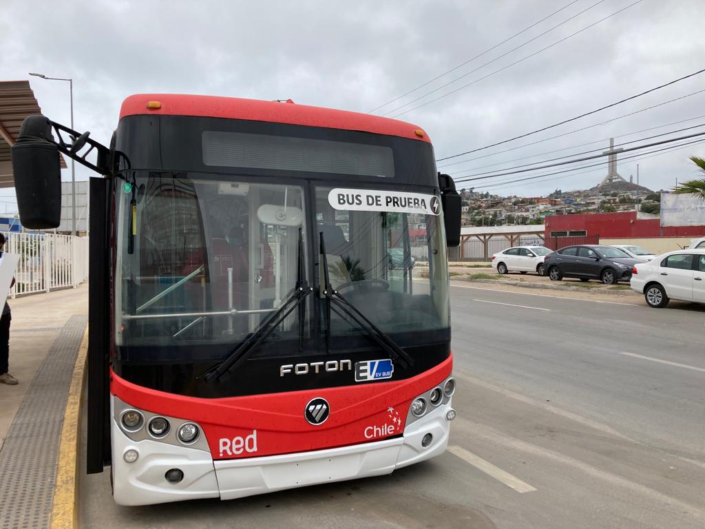 Bus Eléctrico de prueba