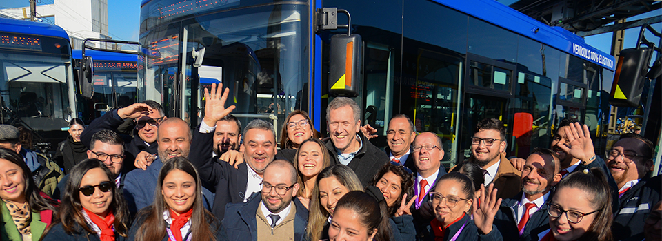 ¡Ya están operando los primeros buses eléctricos en la Región del Biobío!
