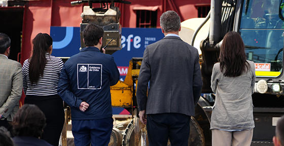 Presidente Boric encabeza inicio de obras ferroviarias del Tren Alameda-Melipilla