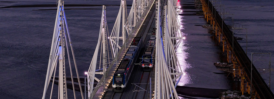 Ya está 100% operativo el Puente Ferroviario sobre el Río Biobío